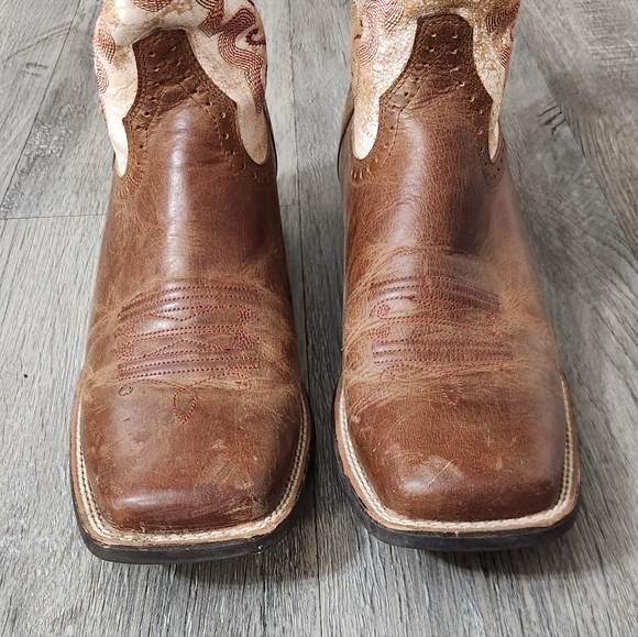 Ariat Womens Quickdraw Western Boots-Square Toe - Picture 5 of 11